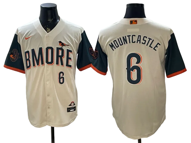 Custom Orioles Cream 2026 City Connect Stadium Jersey - All Stitched