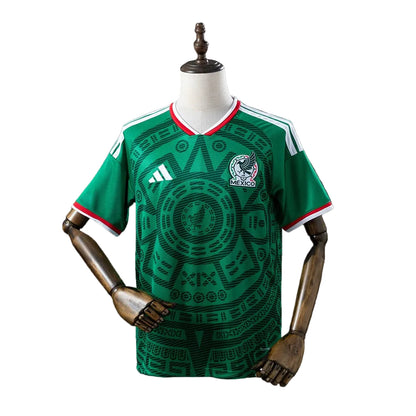 Custom Men‘s Mexico 2026 Home Green Soccer Jersey – Personalized Name & Number