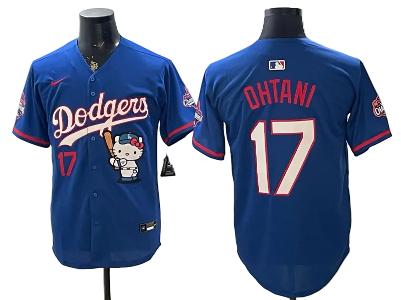 2026 Shohei Ohtani Hello Kitty Baseball Jersey -All Stitched