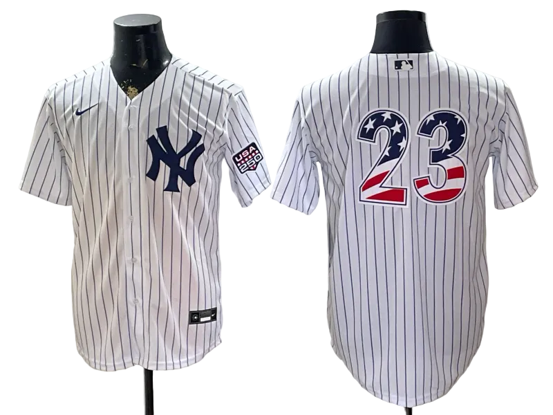 Custom USA 250 Fourth of July Baseball Jersey -All Stitched