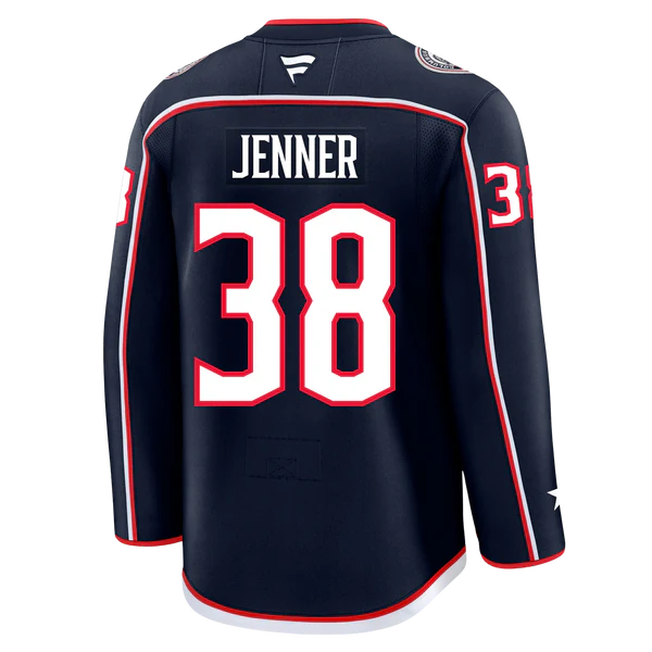 Custom 2026 Jackets Home Navy Premium All Stitched Hockey Jersey