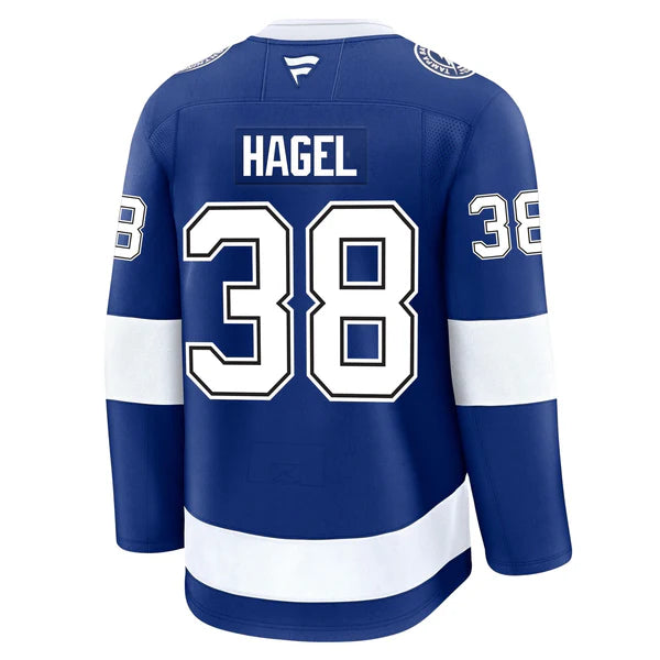Custom 2026 Lightning Home Blue Premium All Stitched Hockey Jersey