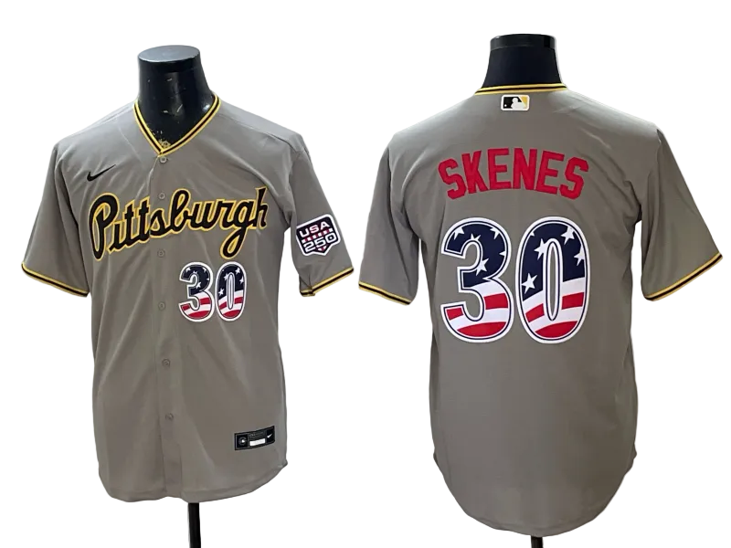 Custom USA 250 Fourth of July Baseball Jersey -All Stitched