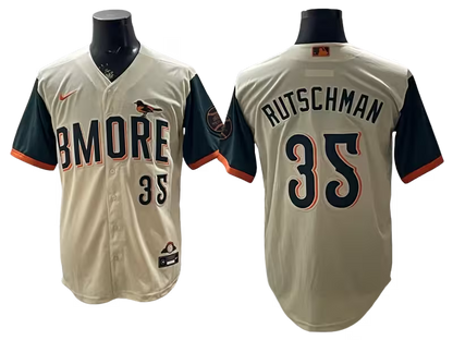 Custom Orioles Cream 2026 City Connect Stadium Jersey - All Stitched