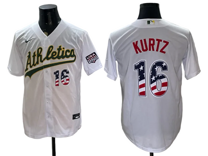 Custom USA 250 Fourth of July Baseball Jersey -All Stitched