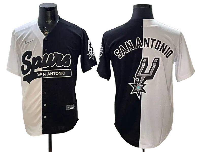 2026 Victor Wembanyama San Antonio Spurs Baseball Jersey -All Stitched