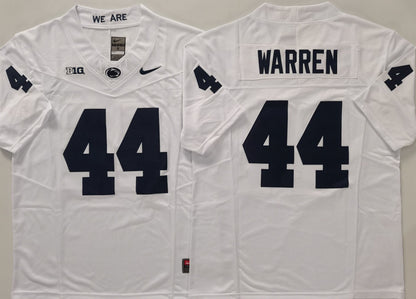 Men's Tyler Warren #44 Penn State Nittany Lions Vapor Navy White Football Jersey -All Stitched