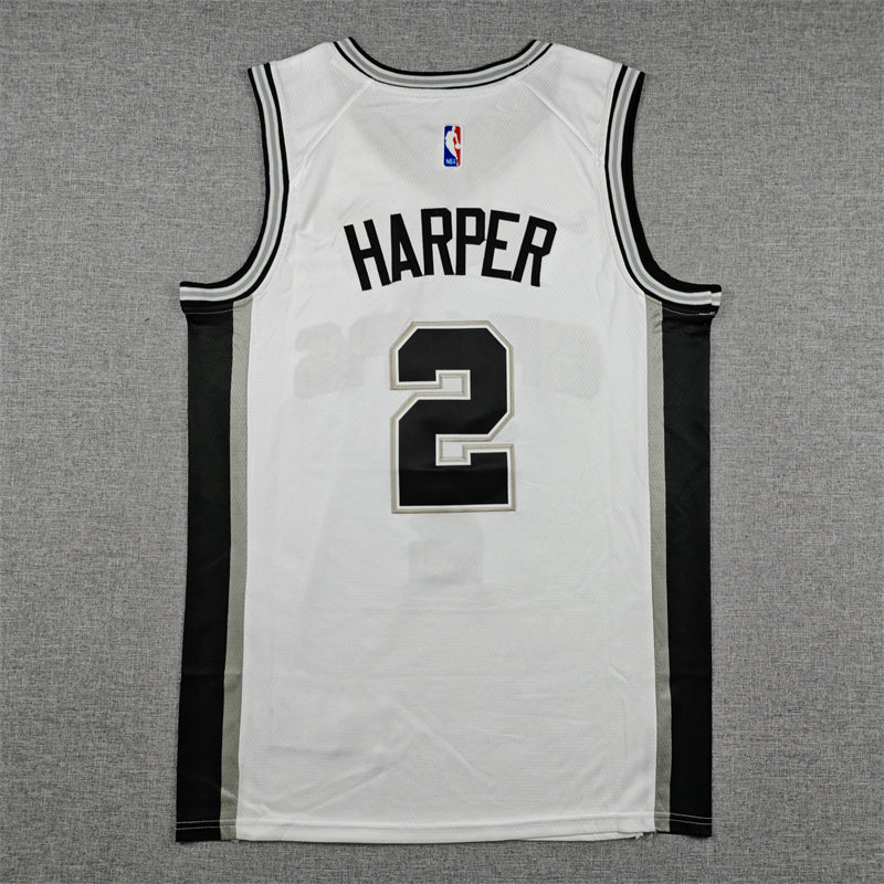 Dylan Harper San Antonio Spurs Baskeball Jersey -All Stitched