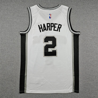Dylan Harper San Antonio Spurs Baskeball Jersey -All Stitched