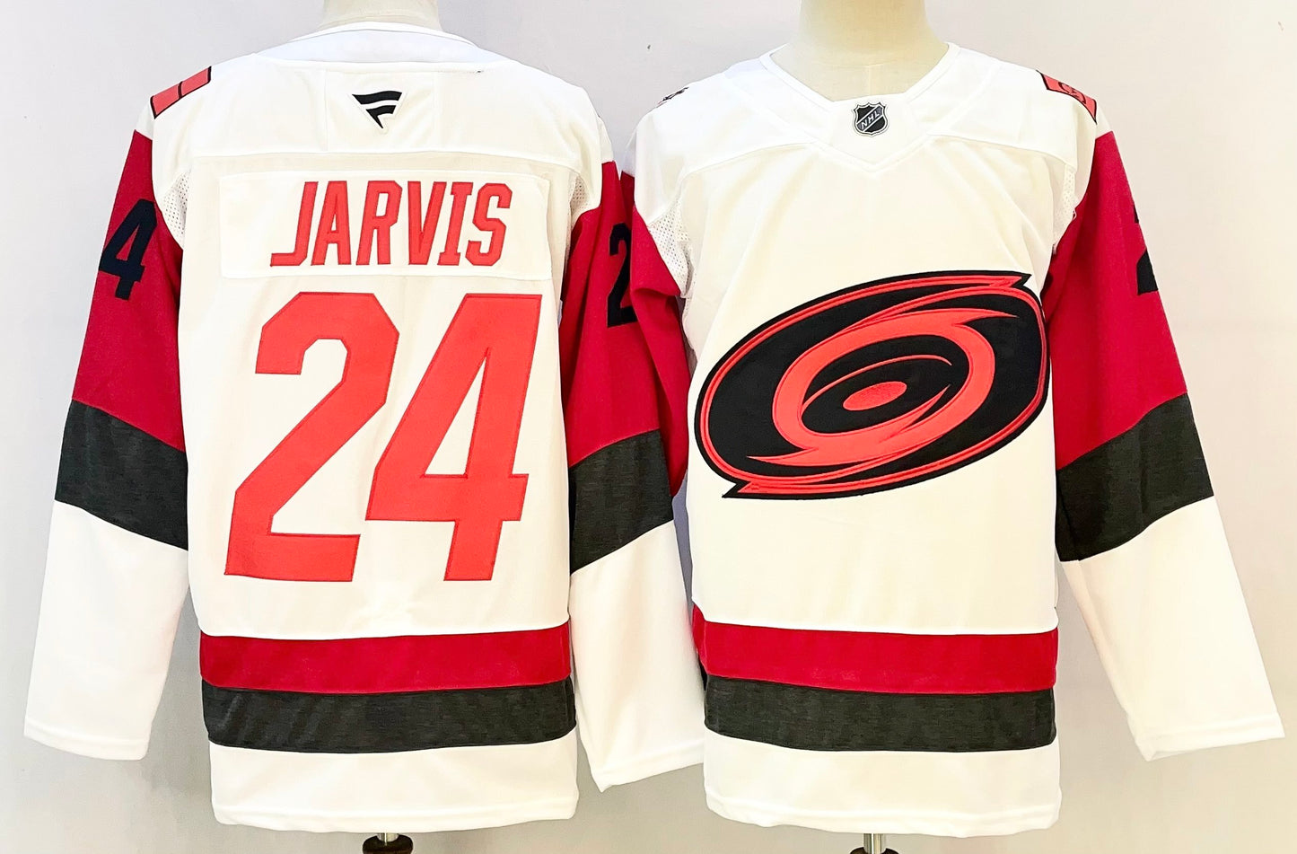 Custom 2026 Hurricane Away White Premium All Stitched Hockey Jersey