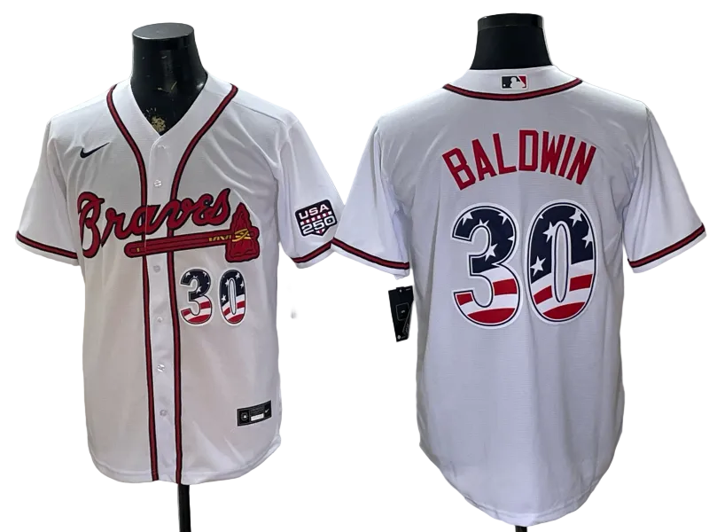 Custom USA 250 Fourth of July Baseball Jersey -All Stitched