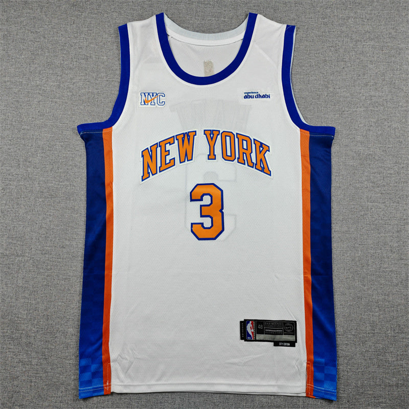 Jalen Brunson Josh Hart Karl-Anthony Towns Baskeball Jersey -All Stitched