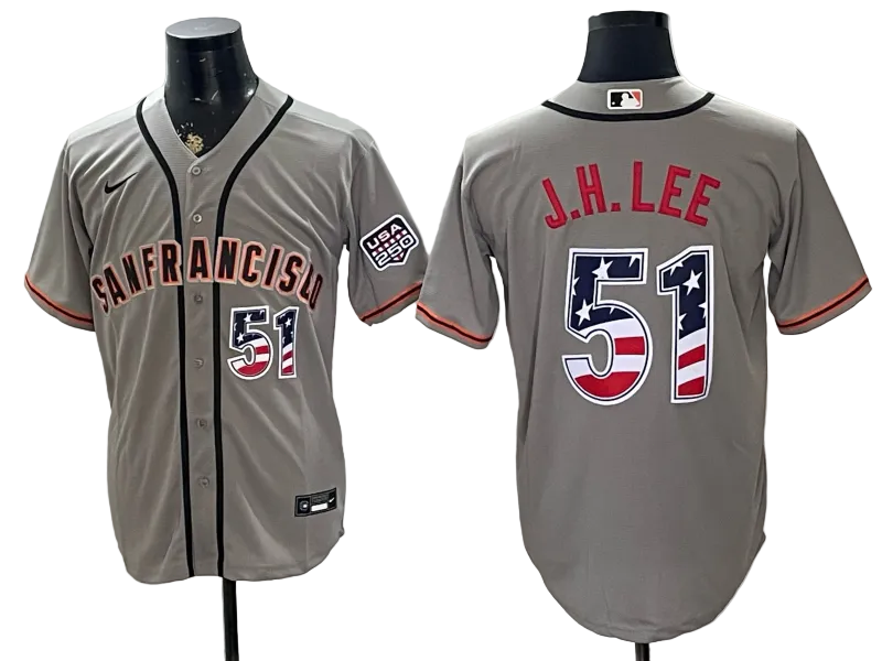 Custom USA 250 Fourth of July Baseball Jersey -All Stitched