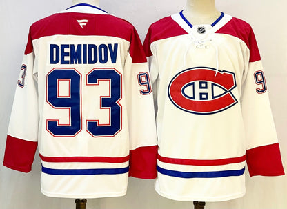 Custom 2026 Canadien Away White Premium All Stitched Hockey Jersey