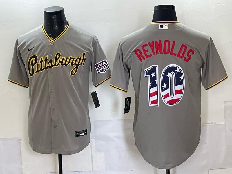 Custom Gray Black Orange USA 250 Fourth of July Baseball Jersey -All Stitched