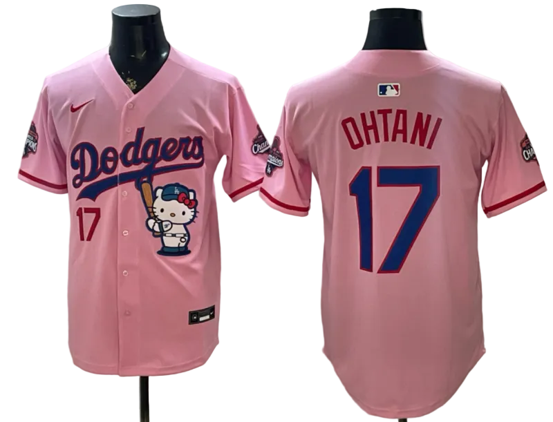 2026 Shohei Ohtani Hello Kitty Baseball Jersey -All Stitched