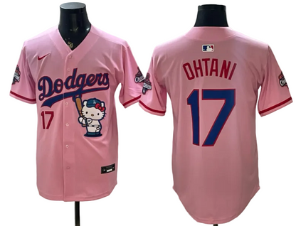 2026 Shohei Ohtani Hello Kitty Baseball Jersey -All Stitched