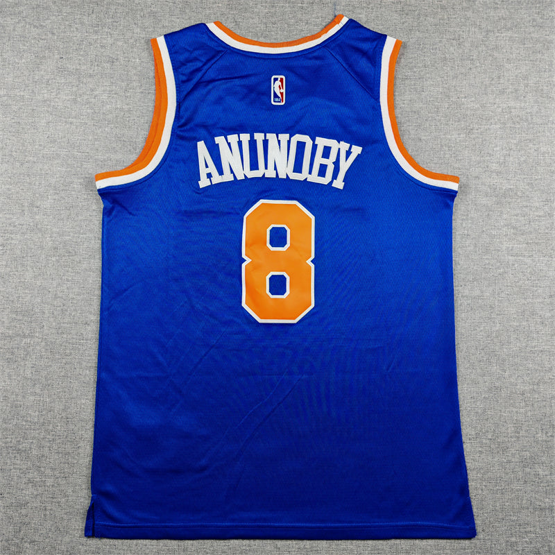 Jalen Brunson Josh Hart Karl-Anthony Towns Baskeball Jersey -All Stitched