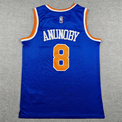 Jalen Brunson Josh Hart Karl-Anthony Towns Baskeball Jersey -All Stitched