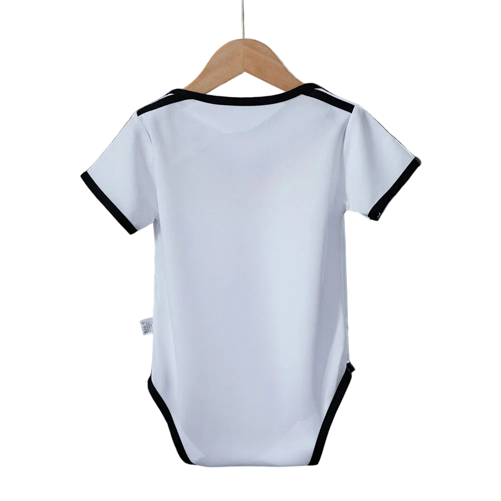 Custom Infant 2026 Germany Home White Soccer Jersey | Germany 2026 Baby Bodysuit