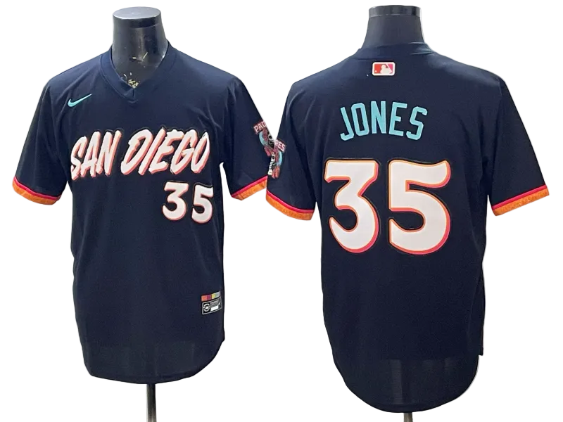 Custom Padre Obsidian 2026 City Connect Stadium Jersey - All Stitched