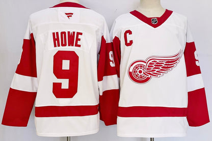 Custom Dylan Larkin Red Wings Away Premium White Hockey Jersey -All Stitched