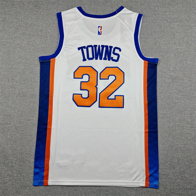 Jalen Brunson Josh Hart Karl-Anthony Towns Baskeball Jersey -All Stitched