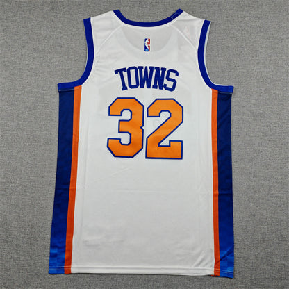 Jalen Brunson Josh Hart Karl-Anthony Towns Baskeball Jersey -All Stitched