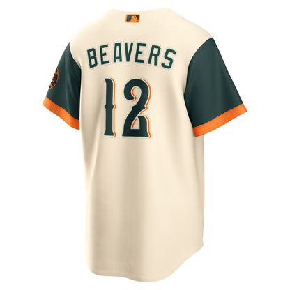 Custom Natural 2026 City Connect Stadium Jersey - All Stitched