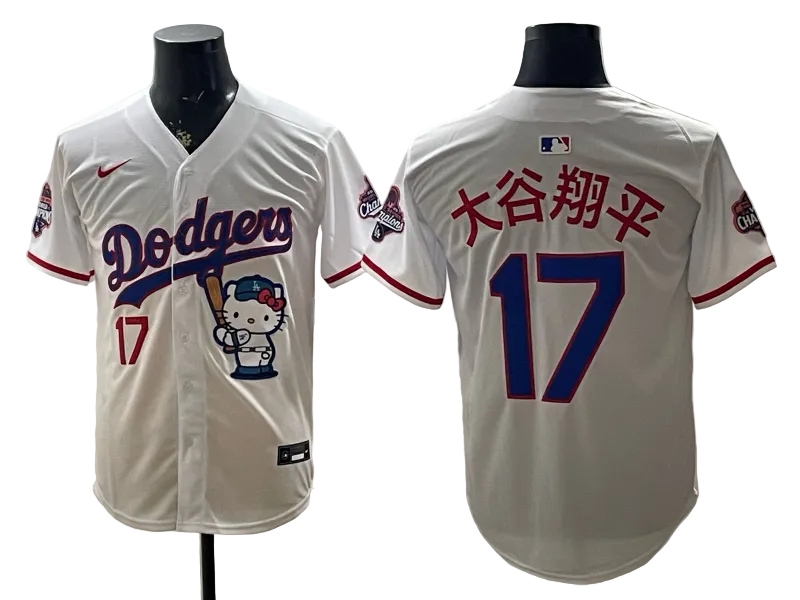 2026 Shohei Ohtani Hello Kitty Baseball Jersey -All Stitched