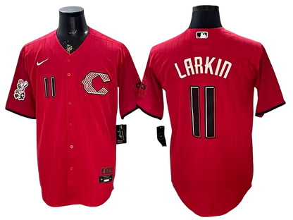 Custom Reds Red 2026 City Connect Stadium Jersey - All Stitched