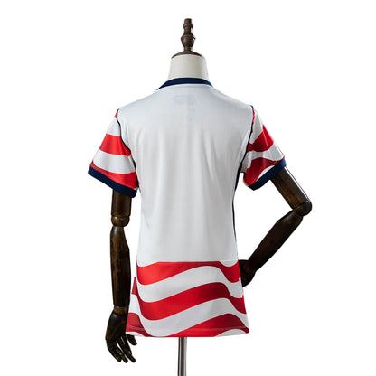 Custom Women‘s USA 2026 Home White Soccer Jersey – Personalized Name & Number