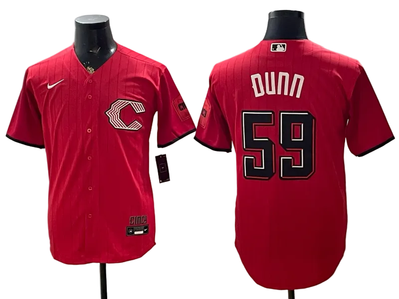Custom Reds Red 2026 City Connect Stadium Jersey - All Stitched