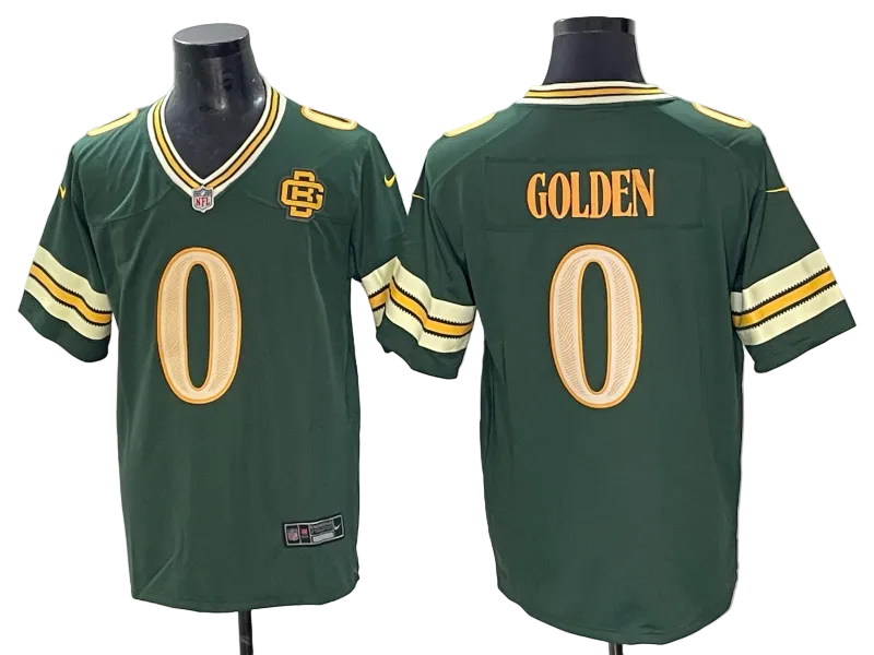 Custom 2026 Rivalries Packers Green Limited Football Jersey -All Stitched
