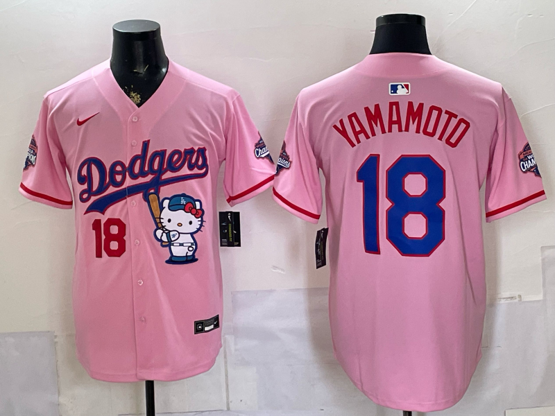 2026 Shohei Ohtani Hello Kitty Baseball Jersey -All Stitched