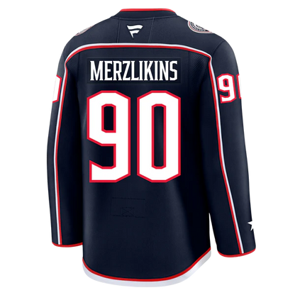 Custom 2026 Jackets Home Navy Premium All Stitched Hockey Jersey