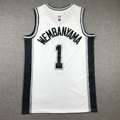Victor Wembanyama San Antonio Spurs Baskeball Jersey -All Stitched