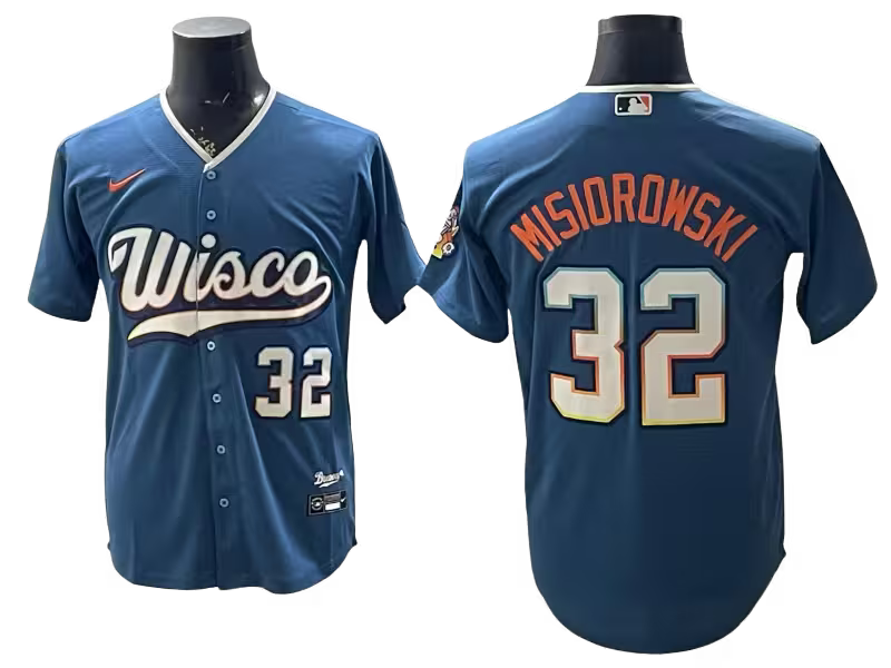 Custom Mineral Blue 2026 City Connect Stadium Jersey - All Stitched