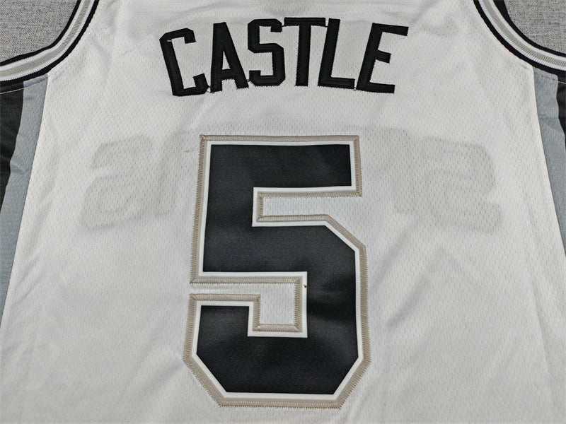 Stephon Castle San Antonio Spurs Baskeball Jersey -All Stitched