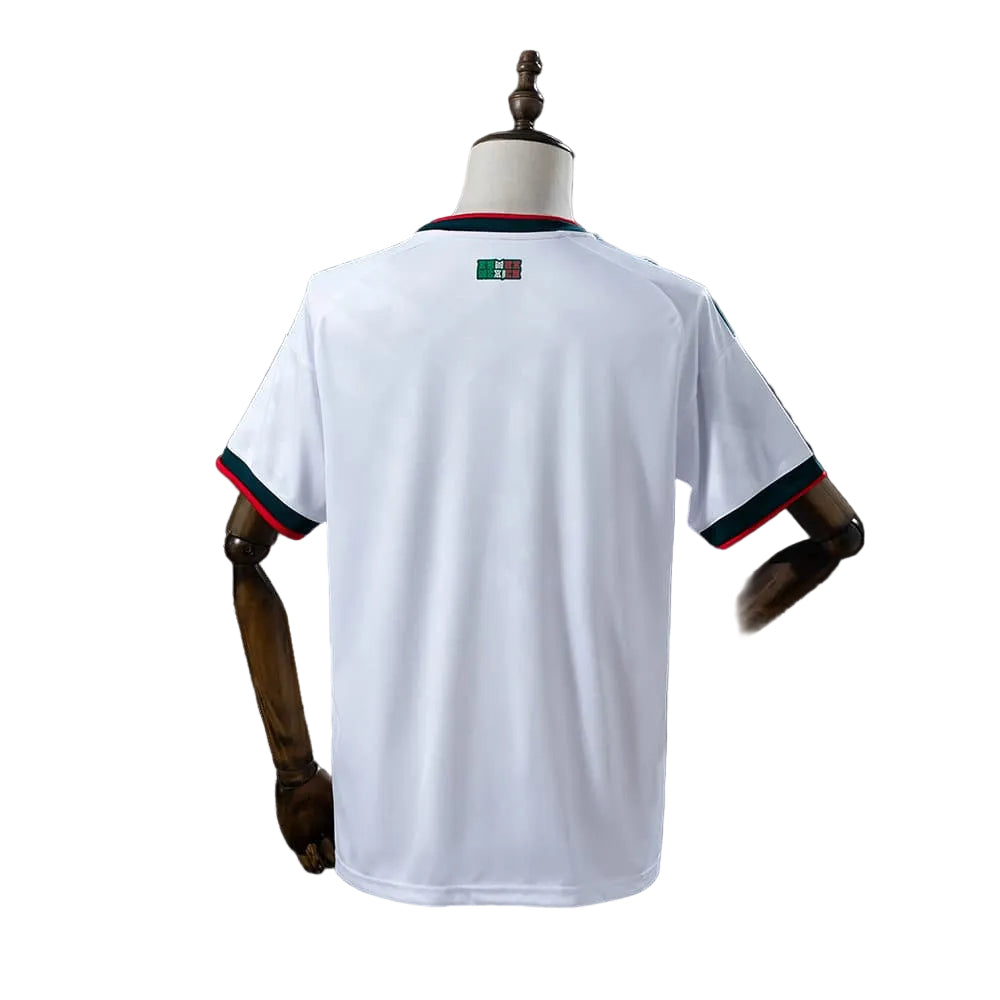 Custom Men‘s Mexico 2026 Away White Soccer Jersey – Personalized Name & Number