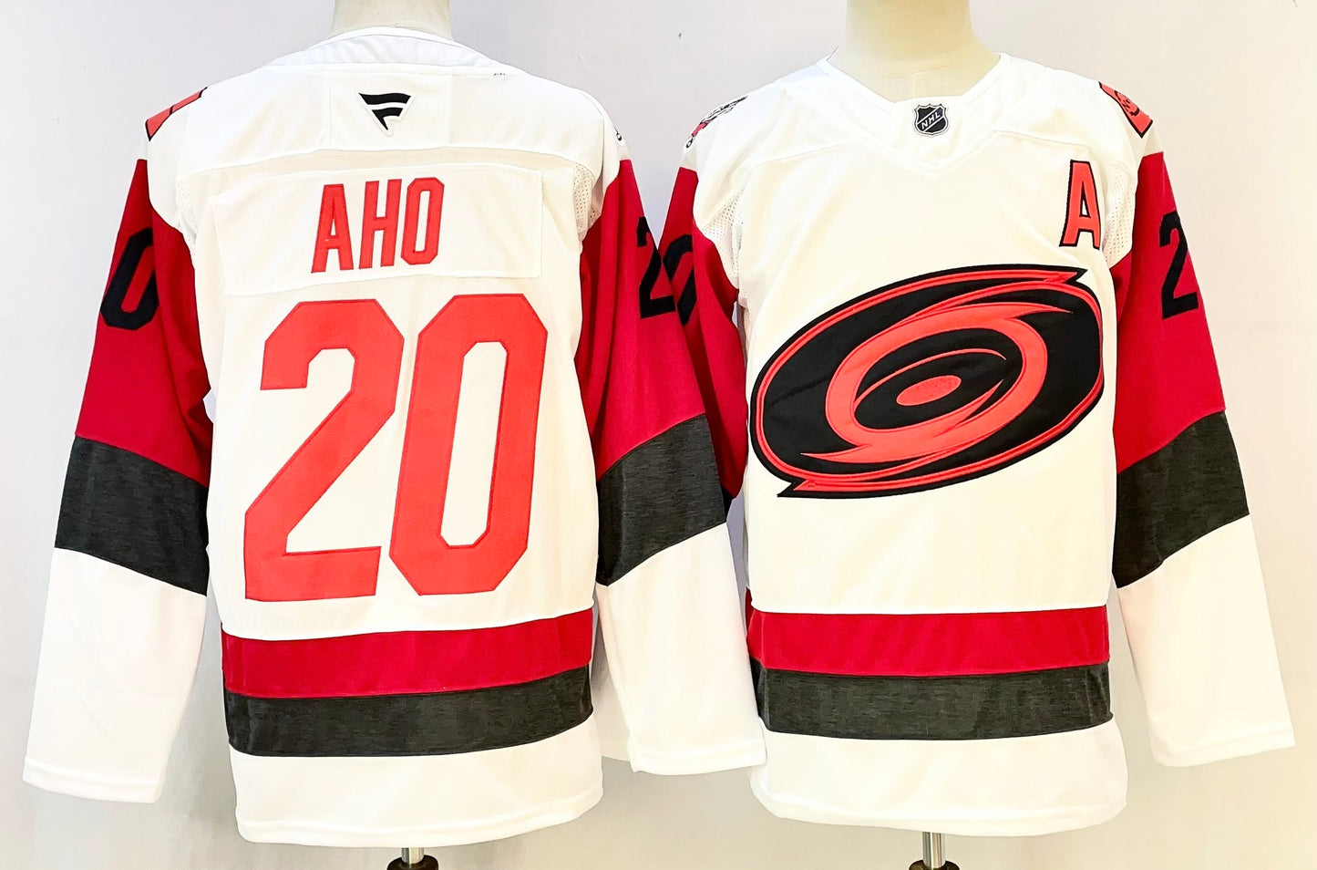 Custom 2026 Hurricane Away White Premium All Stitched Hockey Jersey