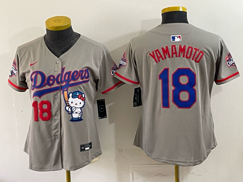 2026 Shohei Ohtani Hello Kitty Baseball Jersey -All Stitched