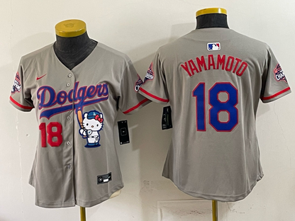 2026 Shohei Ohtani Hello Kitty Baseball Jersey -All Stitched