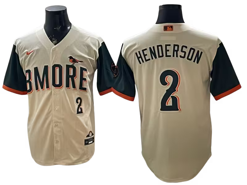 Custom Orioles Cream 2026 City Connect Stadium Jersey - All Stitched