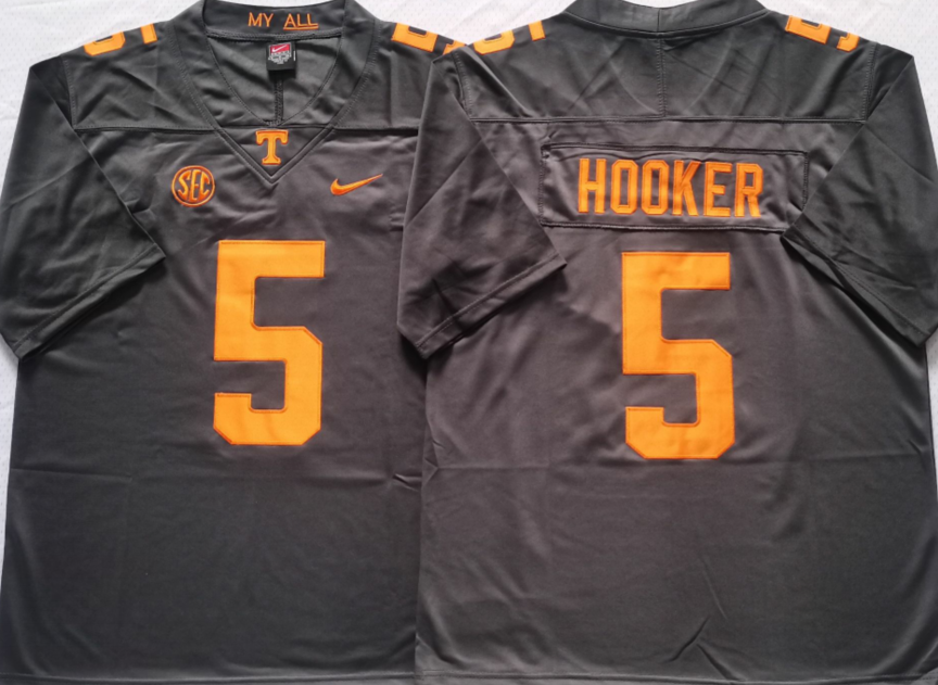 Men's Hendon Hooker #5 Tennessee Volunteers Stitched Jersey