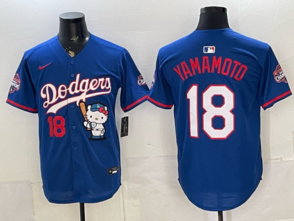 2026 Shohei Ohtani Hello Kitty Baseball Jersey -All Stitched