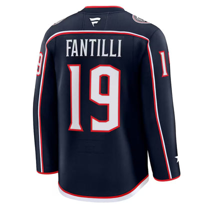 Custom 2026 Jackets Home Navy Premium All Stitched Hockey Jersey