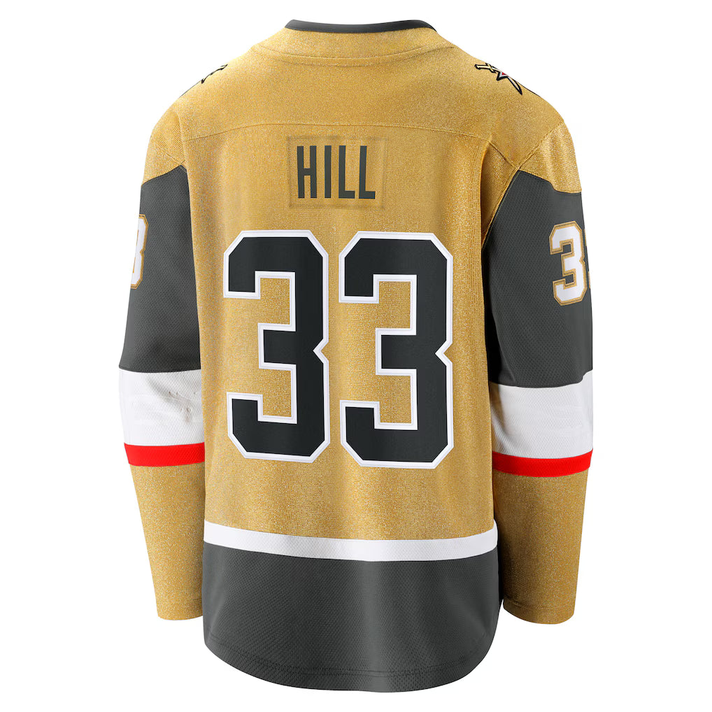 Custom 2026 Home Gold Away White Alternate Gray Premium All Stitched Hockey Jersey