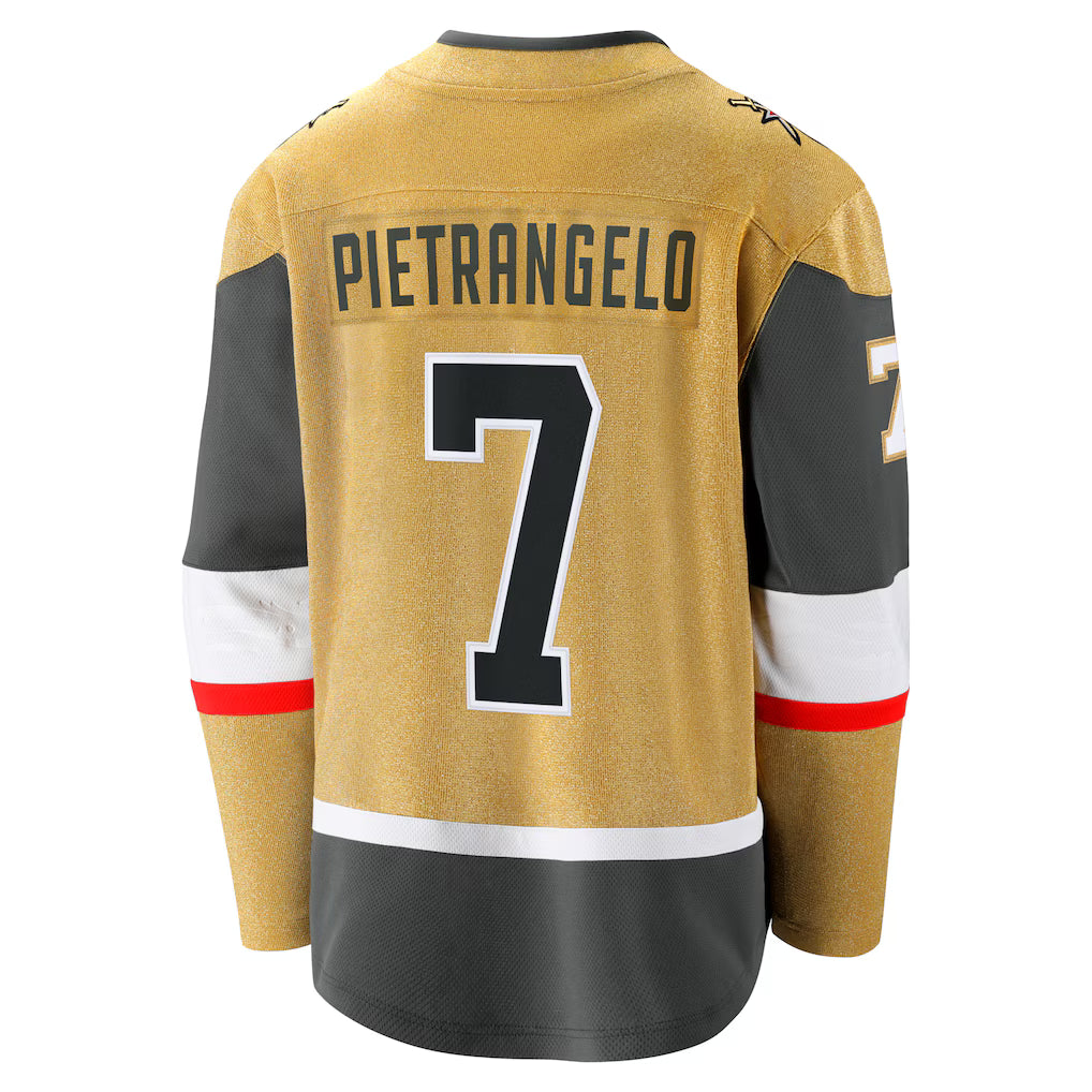 Custom 2026 Home Gold Away White Alternate Gray Premium All Stitched Hockey Jersey