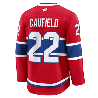 Custom 2026 Canadien Jakub Dobes Home Red Premium All Stitched Hockey Jersey